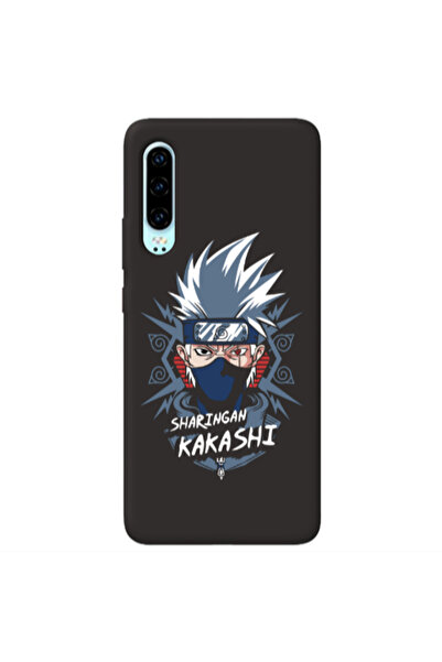 Other Huawei P30 Anime Mangoo Black Colored Silicone TPU Θήκη