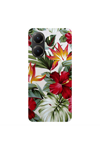 Other Xiaomi Poco X7 Pro laves and flowers Transparent Silicone TPU Θήκη
