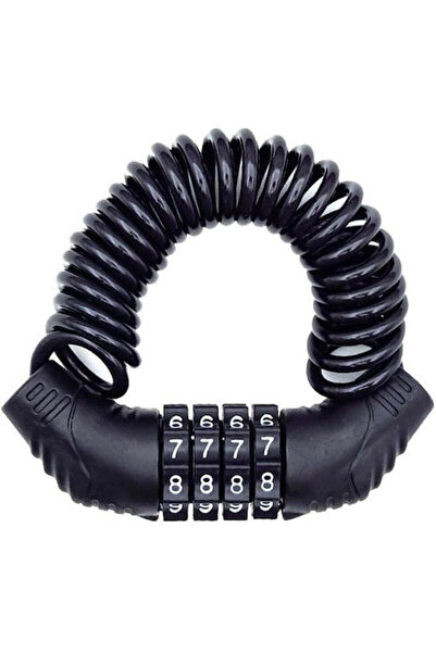 OEM Portable Bicycle Lock Anti-theft Password Lock Black 4-digit