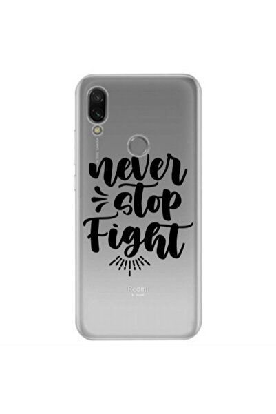 Other Xiaomi Redmi Note 7 Never stop fight Transparent Silicone TPU Θήκη