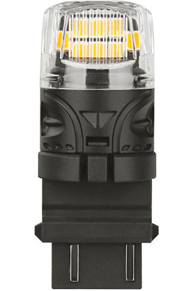 Lampa Λάμπες Αυτοκινήτου P27/7W Canbus LED Πορτοκαλί 12V 2 τεμάχια