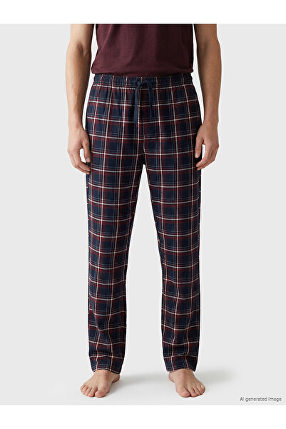 LC Waikiki Peak New Season Regular Fit Plaid Men's Pajama Bottoms