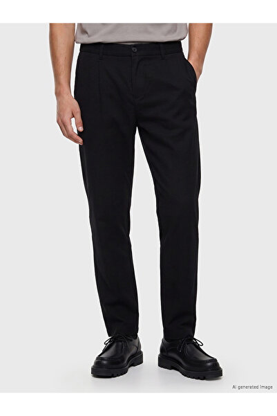 LC Waikiki Rmz Gi̇yi̇m Farkiyla Standard Fit Men's Pleated Trousers