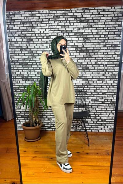 ZarülAAy fashıon Zippered Basic Set Premium Fabric
