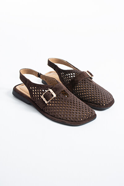 dericia shoes حذاء ميرادور نسائي من الجلد الطبيعي بفتحات يومية للاستخدام اليومي