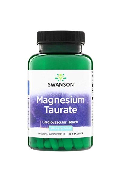 SWANSON Magnesium Taurate, 120 tablets (100 mg per Tablet)