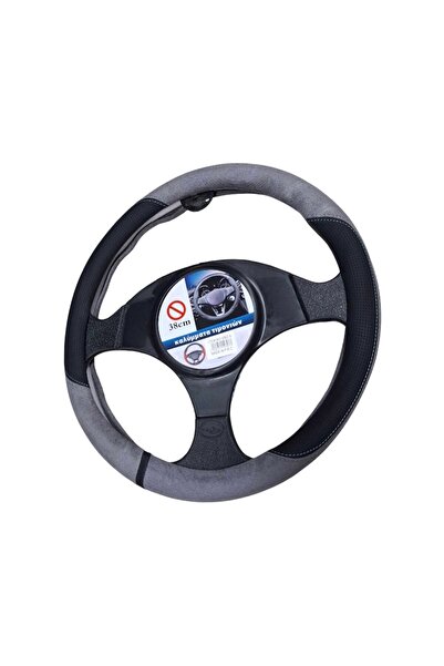 Tradesor Κάλυμμα τιμονιού αυτοκινήτου - SMZ-9 - 123077 - Light Grey
