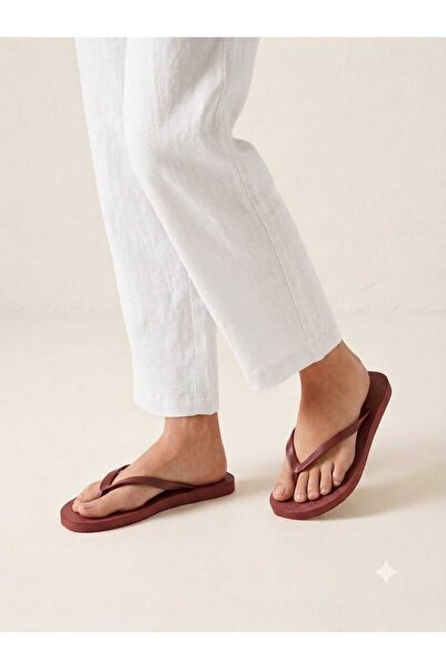 E evalupe LİNA Kadın Parmak Arası Plaj Terliği Flipflops Havuz Terliği