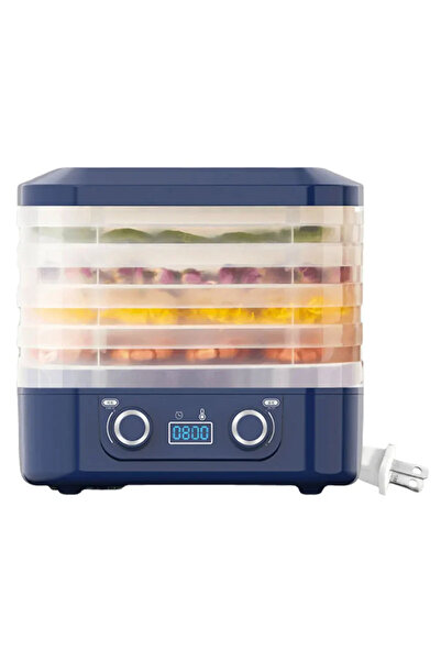 Choice1 Blue 48Hours Long Lasting Thermostatic Fruit Drying Device 5 Layers F...