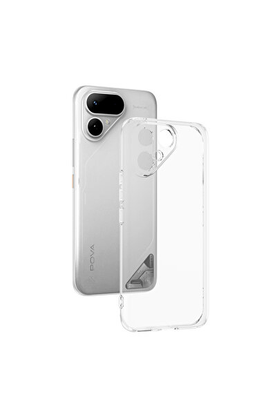 Nezih Case Tecno Pova Curve 2 Uyumlu Kamera Korumalı Yumuşak Esnek 3D Süper Ş...