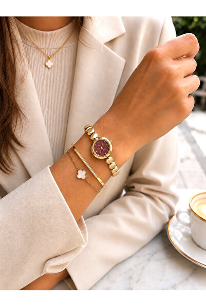 pullmarkt Women's Minimal Wristwatch Vintage
