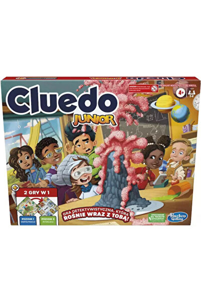 Hasbro Games Joc de societate Cluedo Junior pentru 2-6 jucători, 4+ ani (PL) ...