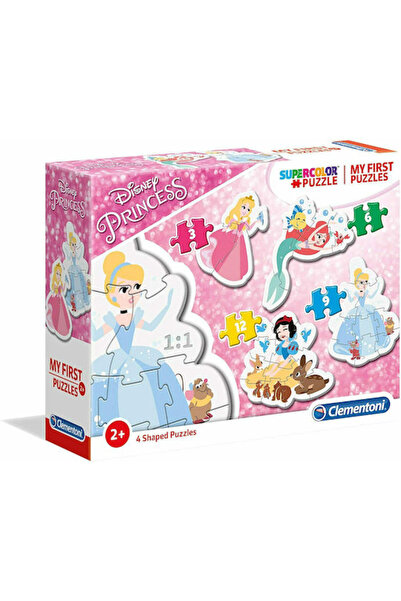 CLEMENTONI Puzzle pentru copii Prima mea prințesă 12 piese