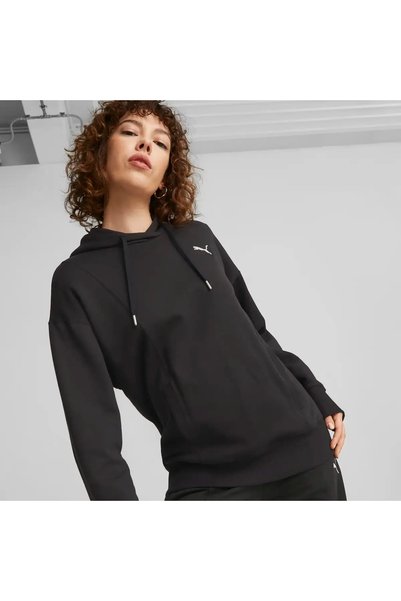 Puma HER Hoodie Siyah Kadın Sweatshirt