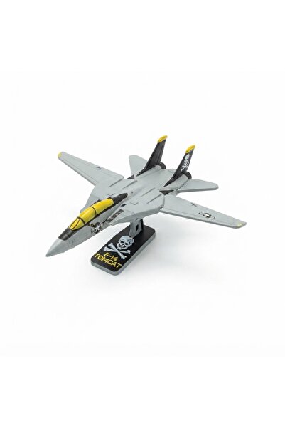 TREDO F-14 Tomcat Hareketli Kanatlı Model Uçak - 3D Baskı Premium Edition Kol...