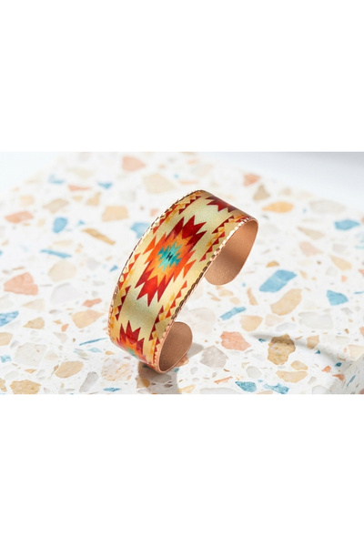 Erol Bakır 100% Handmade Copper |   Copper Traditional Anatolian Kilim Patter...