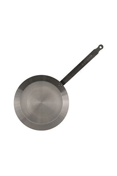 Robens Tigaie camping Smokey Hill, adanca, cu maner lung, argintie, cu husa d...