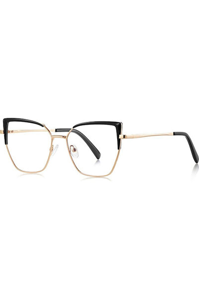 Techsuit Γυαλιά κατά του μπλε φωτός Reflex PC 3156 Γυναικεία Cat Eye Μεταλλικ...