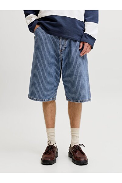 Jack & Jones Džínové kraťasy s extra volným střihem