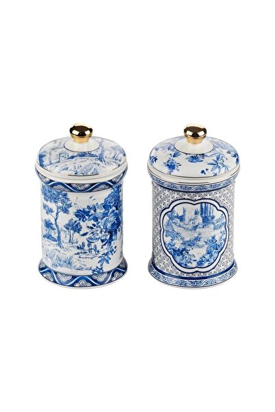 Lucky Art Luzia Bone 2’li Kavanoz Seti 800 ml