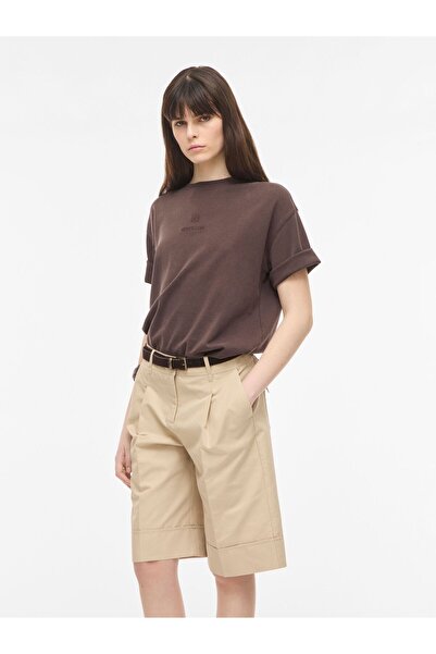 EDITED Tricou supradimensionat cu guler rotund