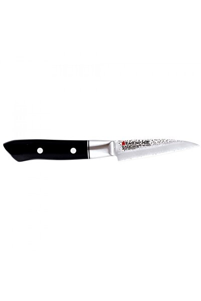 Kasumi Cutit pentru fructe si legume, Kasumi, Otel/rasina, 9 cm, Argintiu/negru