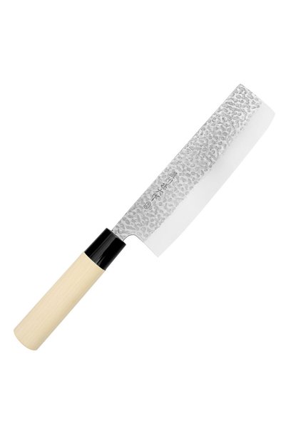 Satake Cutlery Cutit Nakiri Satake, 17 cm, otel molibdeno-vanadiu, maner din ...