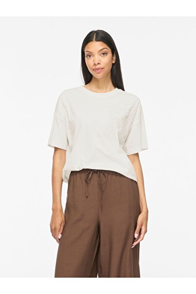 VILA Oversized T-Shirt VIVORA Rundhals