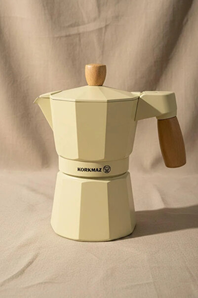 KORKMAZ Etna Moka Pot 150 ml – Espresso and Coffee Brewing Machine with Alumi...
