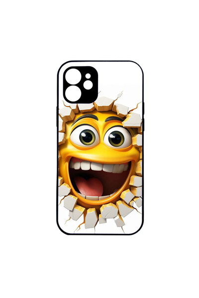 4TECH Θήκες Κινητών Τηλεφώνων Emoji στον Τοίχο iPhone 13 Mini
