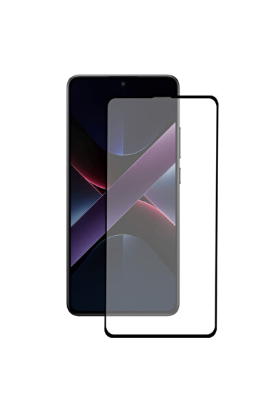 CaseWorld Xiaomi Poco X7 Pro Tam Kaplayan Temperli Ekran Koruyucu Cam