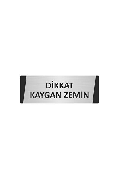 Özarslan Dizayn لافتة تحذيرية معدنية للتنبيه على الأرضيات الزلقة مقاس 7×20 سم...