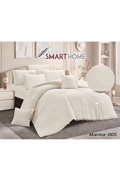 Smart Danetel -Nafirin 8 Pieces Bridal Bedspread with Light and Luxurious Emb...