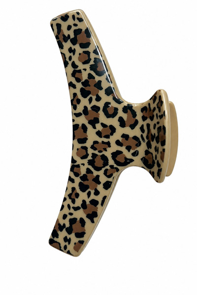 Jack Ferrero Stilski leopard print velika kopča za kosu moderni dodatak za ko...