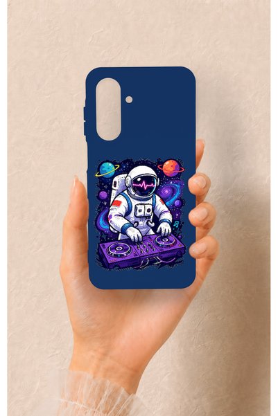 Vip Case Samsung A26 Compatible Astronaut Dj Patterned Silicone Case