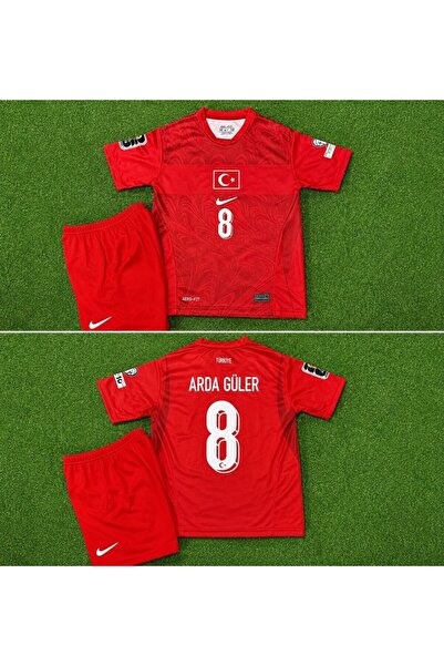 Alaturka Mix Türkiye 2026 Dünya Kupası Arda Güler İç Saha Kırmızı Çocuk Forma...