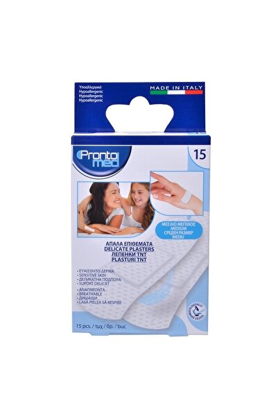 PRONTOMED Plasturi Clasici, 15 buc, protectie igienica pentru rani mici, zgar...