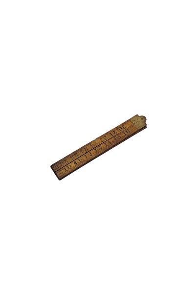 Boxwood متر خشبي قابل للطي عتيق الطراز 35 بوصة 002