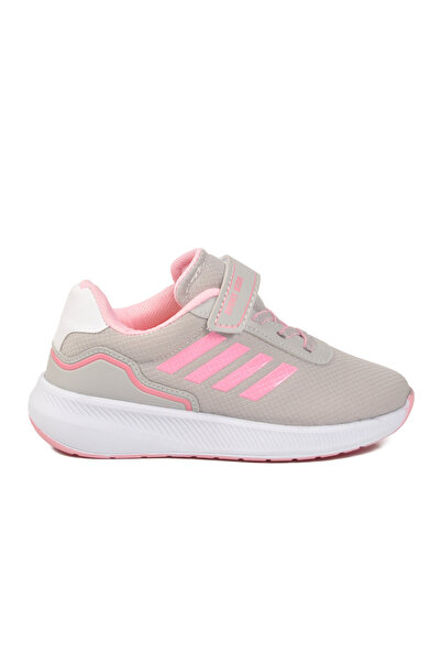AYK'S Ice-Pink Velcro Girls' Sports Shoes 755 F