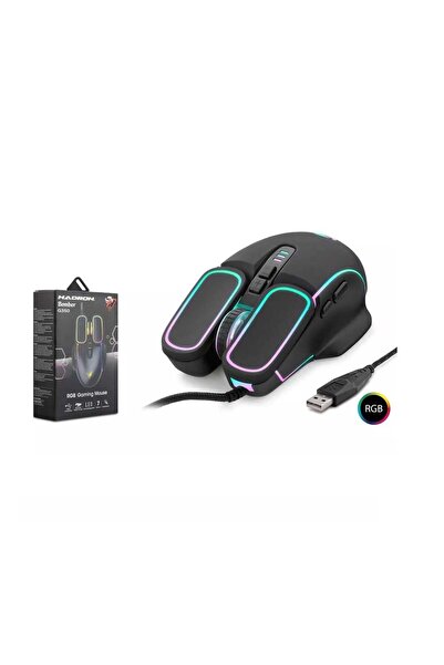 HADRON Bomber G350 Kablolu Rgb Oyuncu Mouse Siyah