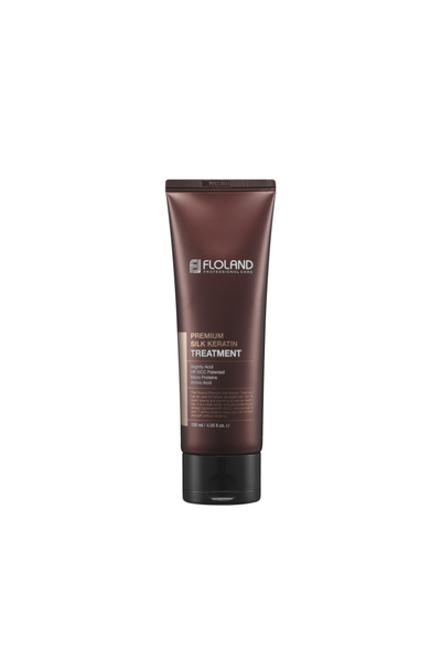 Korean FLOLAND Tratament Keratină Mătase – pentru Păr Deteriorat,120 ml