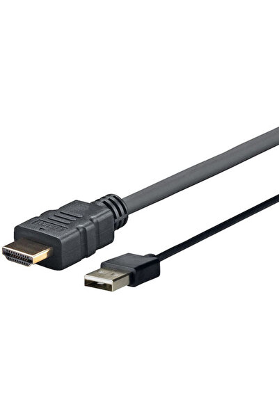 VivoLink Cablu HDMI Mascul - USB-A Mascul 2m Negru Cod: PROHDMIUSB2