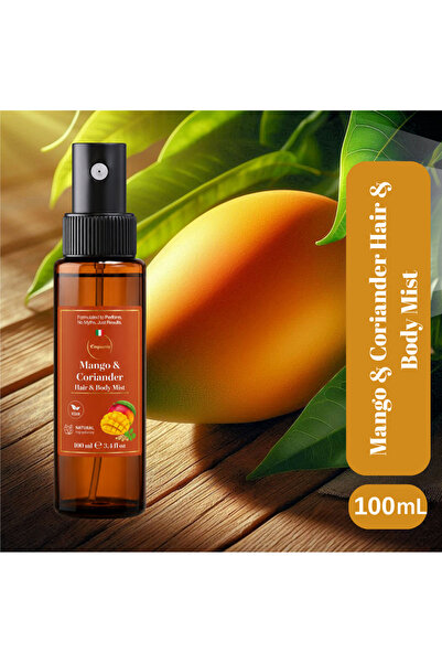 Cinquanta Mango & Coriander Saç ve Vücut Spreyi – 100 ml / 3.38 fl oz (Vegan)