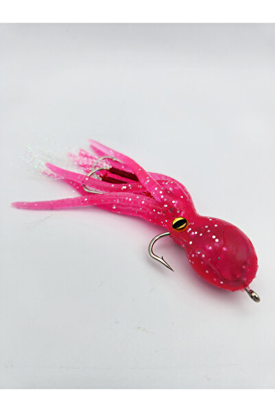 Megsaydin 10 cm 22 gr Silikon Kalamar Yapay Yem – Asist İğneli Jig Lure | Lüf...