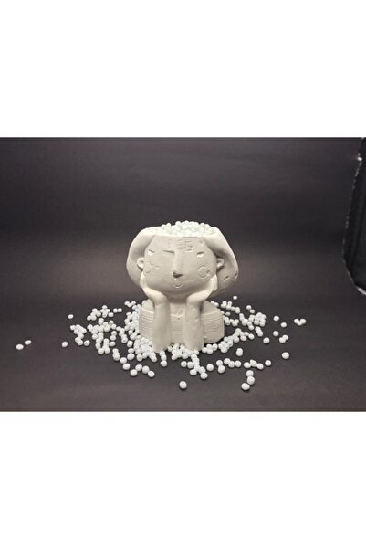 HERALDİS 4 mm White Glass Sand Beads 50 Grams