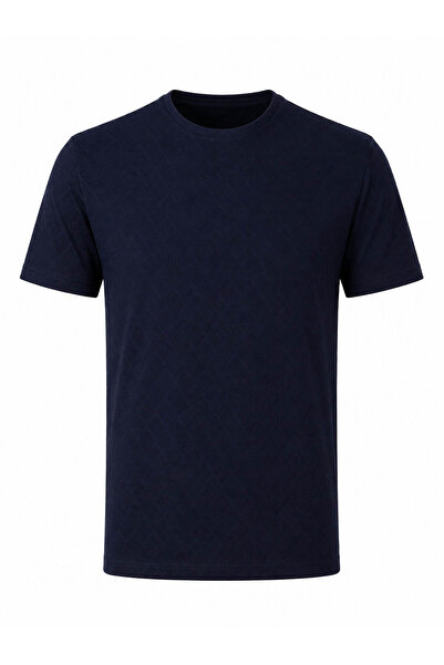 trender 241 T-shirt za muškarce, tamnoplava, sa okruglim izrezom 26YK37000019