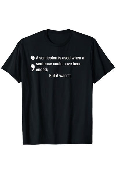 BASEPULSE Awareness Graphic T-Shirt with Therapist Semicolon Design, Inspirat...