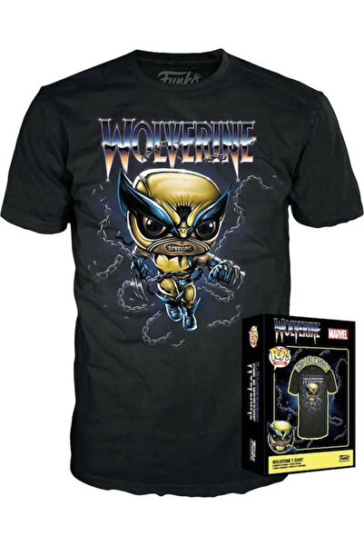 Funko Pop! Tricouri Benzi Desenate: Marvel - Wolverine (XL)