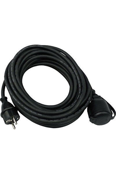 Rev Cablu prelungitor impermeabil 50m Negru IP44 Cod: 0065509