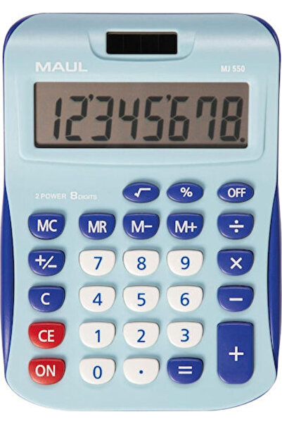 MAUL Calculator in Light Blue Color 1pcs